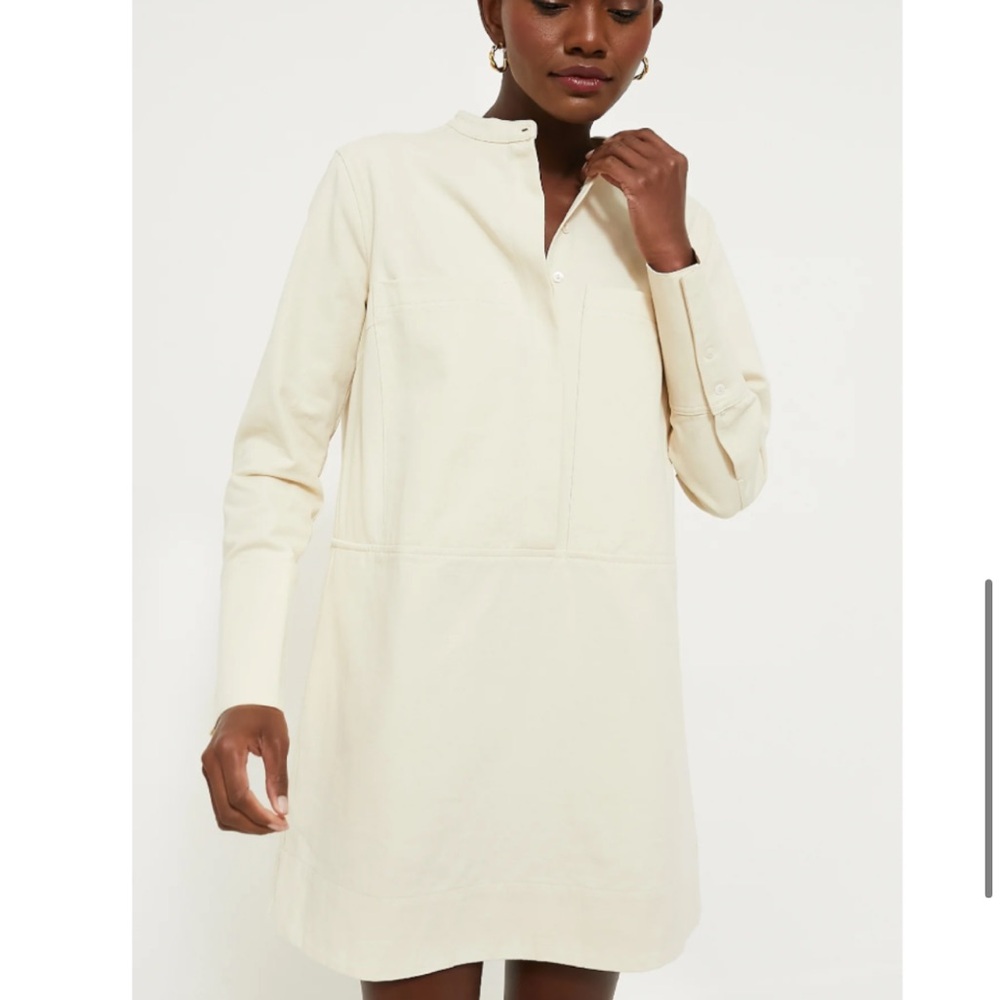 Tuckernuck Stone Twill Denim Rohan Shirt Dress. NEW with tags.